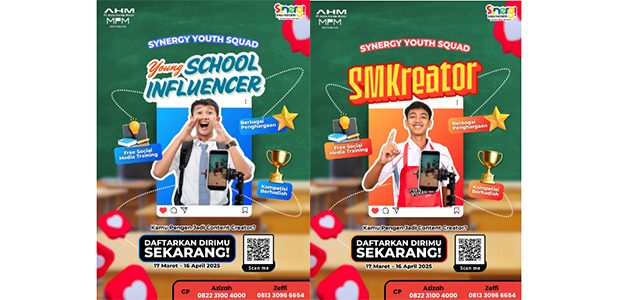 MPM Honda Jatim Hadirkan Wadah Kreativitas Digital untuk Generasi Muda Melalui Program Synergi Youth Squad MPM Honda Jatim Hadirkan Wadah Kreativitas Digital untuk Generasi Muda Melalui Program Synergi Youth Squad