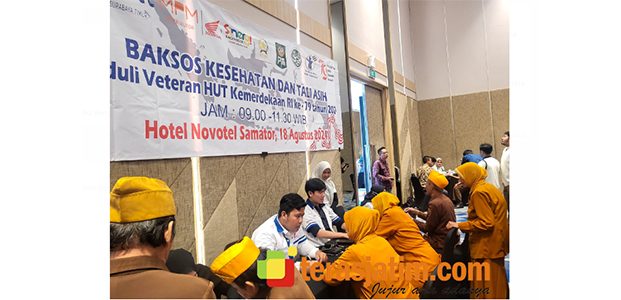 Sinergitas dengan Komunitas dan YBSI, MPM Honda Jatim Gelar Baksos Kesehatan untuk LVRI Surabaya Sinergitas dengan Komunitas dan YBSI, MPM Honda Jatim Gelar Baksos Kesehatan untuk LVRI Surabaya