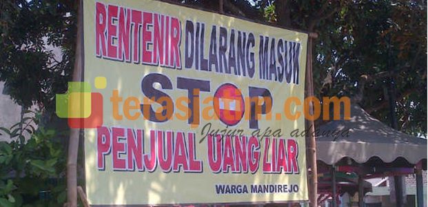 Obrak (tidak) Abrik “Rentenir Dilarang Masuk Jatim !” Obrak (tidak) Abrik “Rentenir Dilarang Masuk Jatim !”