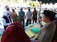 Gubernur Bersama Pangdam dan Kapolda, Buka Gerakan Lawan Covid-19 di Tuban