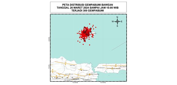Lagi, Gempa Tektonik M4,3 Dirasakan di Tuban dan Sekitarnya Lagi, Gempa Tektonik M4,3 Dirasakan di Tuban dan Sekitarnya