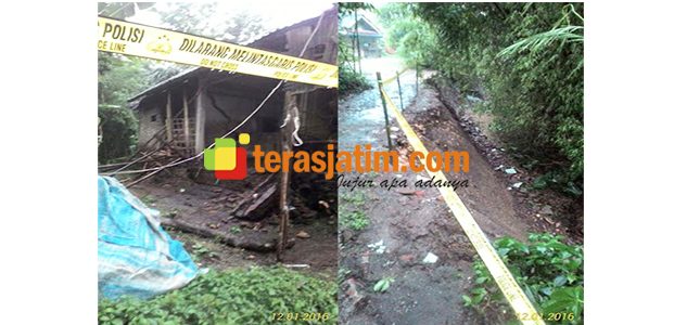 Tergerus Longsor, 2 Rumah Warga di Blitar Amblas ke Jurang Sedalam 12 Meter Tergerus Longsor, 2 Rumah Warga di Blitar Amblas ke Jurang Sedalam 12 Meter