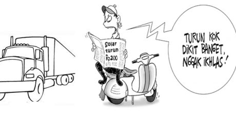 Solar Turun, Bagaimana “Nasi Kucing” ?