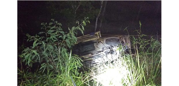 Angkut Beras Rastra, Truk Terguling di Tanjakan Gunung Wilis Angkut Beras Rastra, Truk Terguling di Tanjakan Gunung Wilis