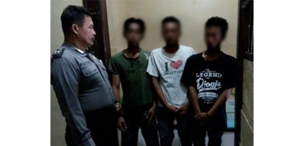 Sempat Buron, 3 Pemuda Asal Banyuanyar Gurah Kediri Ditangkap Polisi